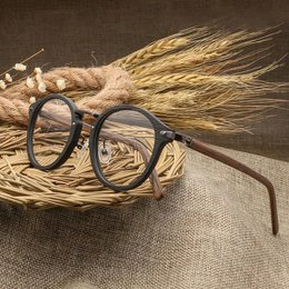 Lunettes filtrantes de lumière bleue écologiques noires