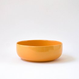 Skål 16 cm Stokrose - gul - 600 ml
