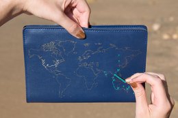Cuaderno de Viaje Stitch Azul Marino