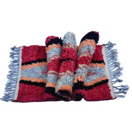 Tapis Moelleux Berbère Cornell Rouge