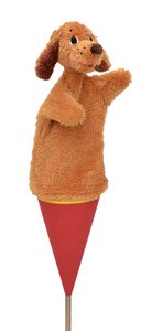 Marotte Chien Brown - Made in Europe - Das Spielzeug von gestern