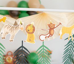 Safari Garland Safari, 4 motifs of 3 pieces