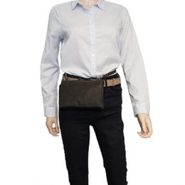 Skuldertaske I 3 farver Buffalo Læder - Festivaltaske - Lædertaske Lille - Crossbody taske til kvinder Læder - Str. L