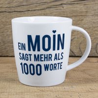 Large porcelain mug Moin