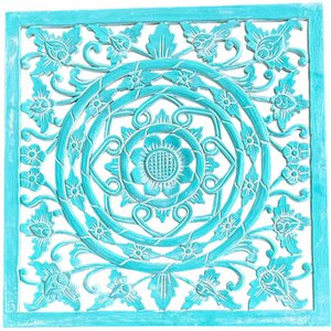 Wanddecoratie Bali vierkant