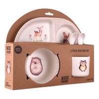 Wood Friends 4 room Mealtime Set