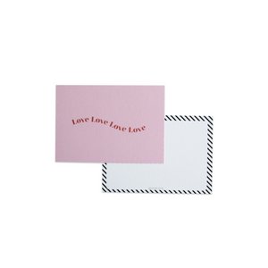 Love Love Love || A6 Card