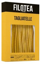 Tagliatelle pasta, 250 grams. Long, flat, ribbon-shaped pasta made from wheat flour.