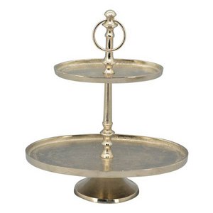 Ovale taartplateau, 2 niveaus