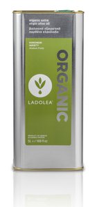 Organic Extra Virgin Olive Oil, Medium Fruity - Koroneiki Variety, 5Lt Tin