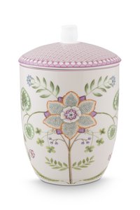 Storage Jar Lily&Lotus Off White 1.5ltr