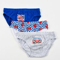 Lot of 30 Units | Box of 3 Spiderman Children's Briefs | Officially Licensed Products | SUN CITY Group