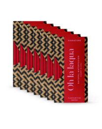  7 packs of cherry and chili flavored soda