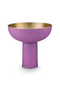 High Tray Metal Matt Lilac 23x24cm