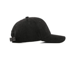 Legend Cap Basic - eindbaas - Corduroy - Black