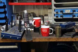 Volkswagen VW GTI Coffee Mug 370ml - GTI The Legend/Red