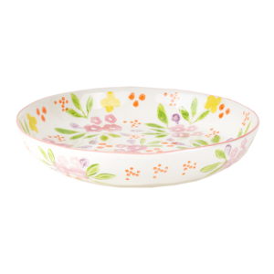 Kitsch Kitchen pasta plate Mercado de Flores green 25x25x4.5cm