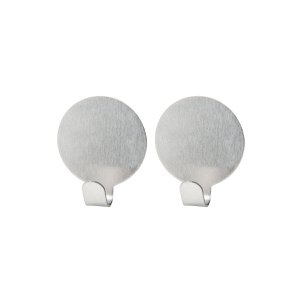 Set van 2 Fackelmann Tecno ronde kleefhaken
