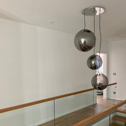 Bol hanglamp glazen bol