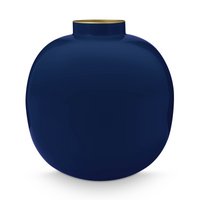 Vase Metal Blue 23cm