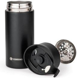 Travel French-Press 2Go con funzione termica | Tazza termica 2in1 - 300 ml