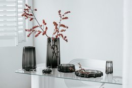 Modern-Classic Luksus vase, stilfuldt design, LENOX 30 Grå