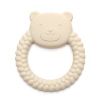 BEAR | Soft Silicone Teething Toy | SAND