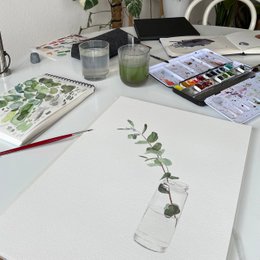 Fine Art Print - Sæt med 2 planter