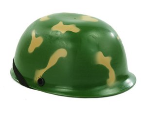 Army helmet camouflage for children