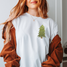 T Shirt Christmas Tree ORGANIC COTTON - Christmas Tree