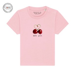 T-shirt baby – Cotton Pink – Mét pit
