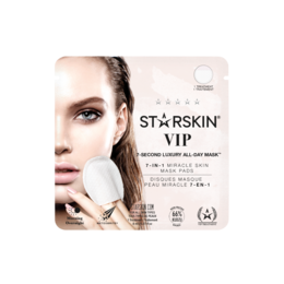 White hydrating luxury face mask sheet, single pack, all-day skincare treatment for glowing skin.