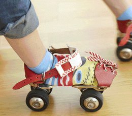 Pirate boy sock puppet children's sock
