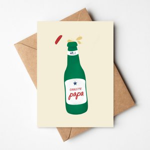 Wenskaart Vaderdag | coolste papa