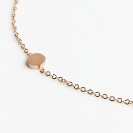Kort kæde med plader • guld / rosa guld / sølv • justerbar / vandtæt / allergivenlig