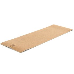 rolling wood cork mat with pocket