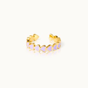 Ring - The Heart Flieder