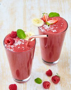 SINGLE Pink - 100% pure fruit preparation to rehydrate