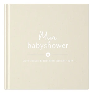 Fyllbooks Mein Babypartybuch – Leinenbeige