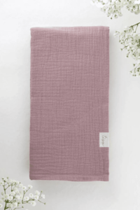 TISU muslin swaddle, Blush