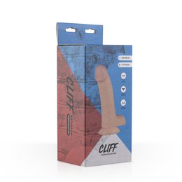 Real Fantasy - Cliff Realistic Dildo Med Boldsæk - 16 cm
