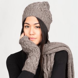 Thelma - Double braid hat in Alpaca wool