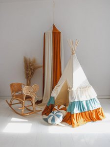 Tipi-tent "Circus" met franjes