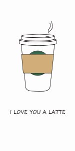 Metal magnet I love you 10x5 cm