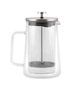 Theepot met French Press 1000ml goud mat DIVA 29279