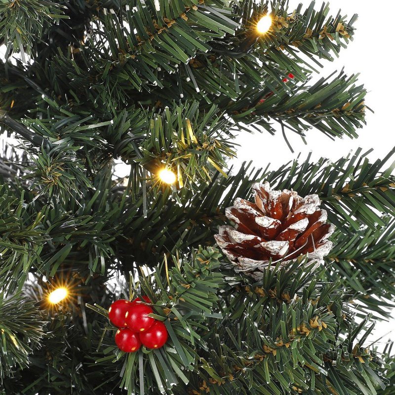 Artificial Christmas tree illuminated Creston Green