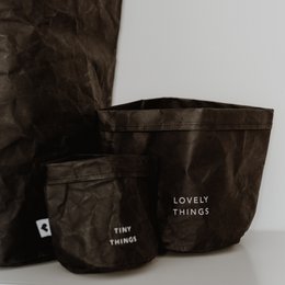 Paperbag sæt med 2 Lovely & Tiny (PU = 6 sæt)