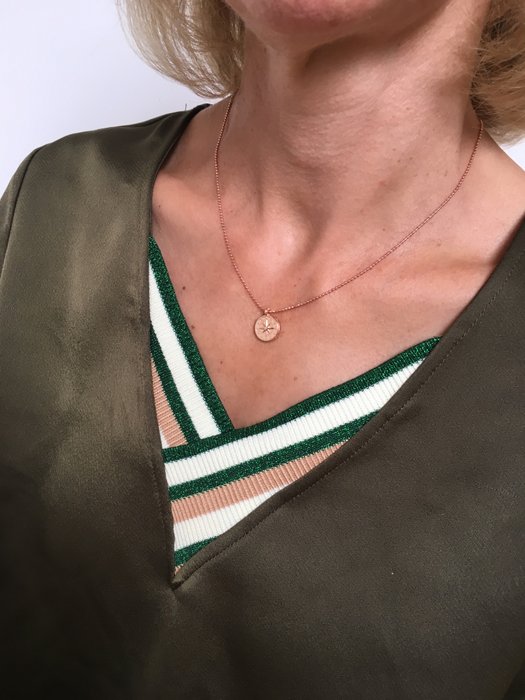 Galaxy coin - necklaces