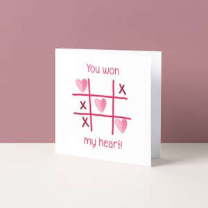 Wenskaart | You won my heart