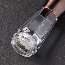 Precision+ Exford Pfeffer- und Salzmühlen-Set aus antikem Messing, 16,5 cm